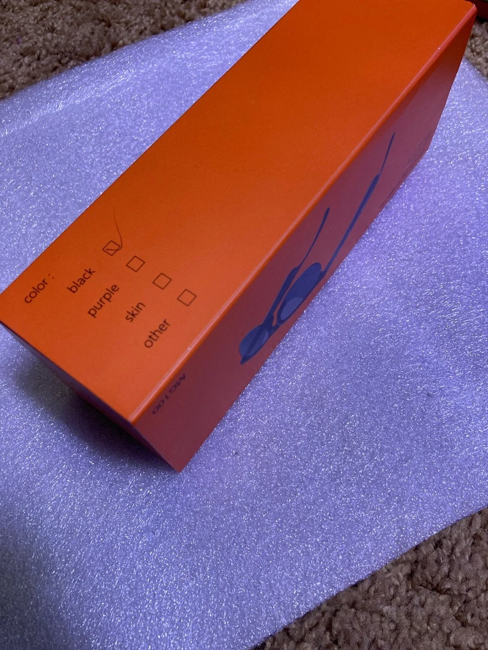 Smart Audio Sunglasses MG100 Box - Bright Orange Packaging